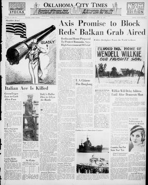 Oklahoma City Times (Oklahoma City, Okla.), Vol. 51, No. 33, Ed. 4 Saturday, June 29, 1940