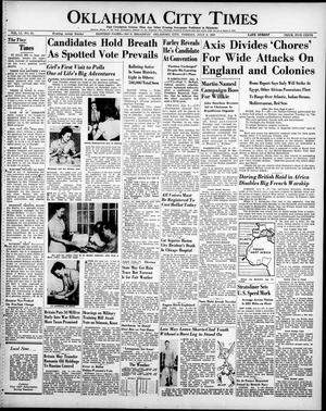 Oklahoma City Times (Oklahoma City, Okla.), Vol. 51, No. 41, Ed. 4 Tuesday, July 9, 1940