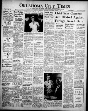 Oklahoma City Times (Oklahoma City, Okla.), Vol. 51, No. 68, Ed. 4 Friday, August 9, 1940