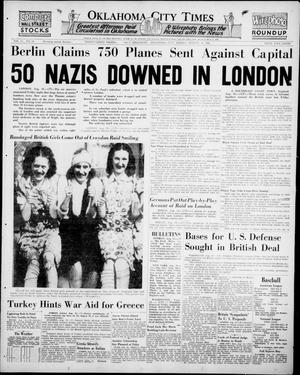 Oklahoma City Times (Oklahoma City, Okla.), Vol. 51, No. 74, Ed. 3 Friday, August 16, 1940