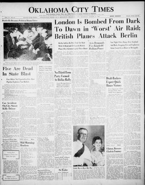 Oklahoma City Times (Oklahoma City, Okla.), Vol. 51, No. 85, Ed. 2 Thursday, August 29, 1940