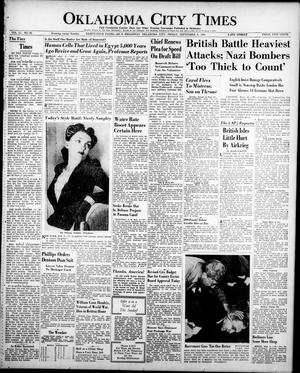 Oklahoma City Times (Oklahoma City, Okla.), Vol. 51, No. 92, Ed. 4 Friday, September 6, 1940