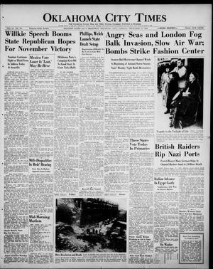 Oklahoma City Times (Oklahoma City, Okla.), Vol. 51, No. 101, Ed. 2 Tuesday, September 17, 1940