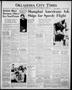 Thumbnail image of item number 1 in: 'Oklahoma City Times (Oklahoma City, Okla.), Vol. 51, No. 120, Ed. 2 Wednesday, October 9, 1940'.
