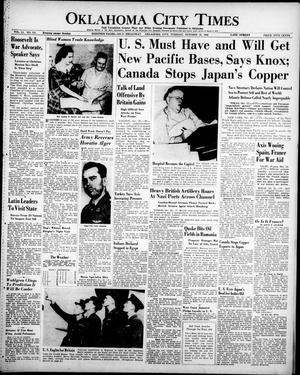 Oklahoma City Times (Oklahoma City, Okla.), Vol. 51, No. 131, Ed. 4 Tuesday, October 22, 1940