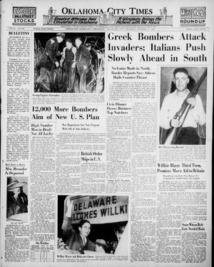 Oklahoma City Times (Oklahoma City, Okla.), Vol. 51, No. 139, Ed. 3 Thursday, October 31, 1940