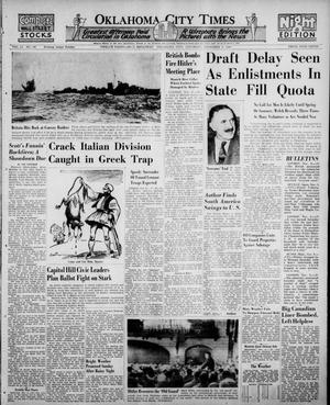 Oklahoma City Times (Oklahoma City, Okla.), Vol. 51, No. 147, Ed. 4 Saturday, November 9, 1940