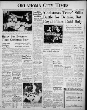 Oklahoma City Times (Oklahoma City, Okla.), Vol. 51, No. 186, Ed. 2 Wednesday, December 25, 1940