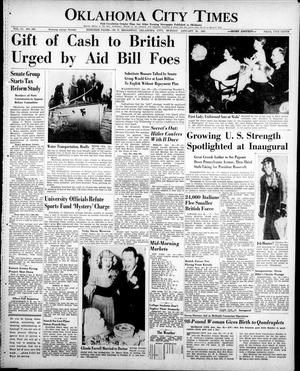 Oklahoma City Times (Oklahoma City, Okla.), Vol. 51, No. 208, Ed. 2 Monday, January 20, 1941