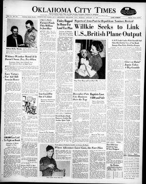 Oklahoma City Times (Oklahoma City, Okla.), Vol. 51, No. 214, Ed. 3 Monday, January 27, 1941