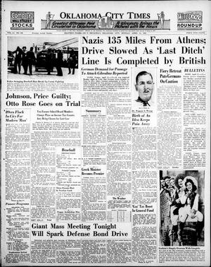 Oklahoma City Times (Oklahoma City, Okla.), Vol. 51, No. 286, Ed. 4 Monday, April 21, 1941