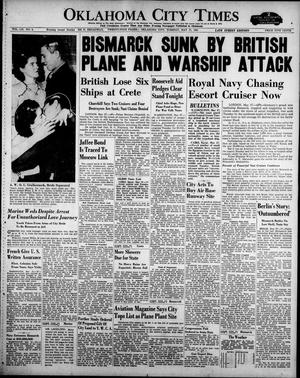 Oklahoma City Times (Oklahoma City, Okla.), Vol. 52, No. 5, Ed. 3 Tuesday, May 27, 1941