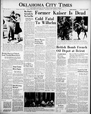 Oklahoma City Times (Oklahoma City, Okla.), Vol. 52, No. 12, Ed. 2 Wednesday, June 4, 1941