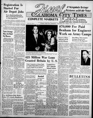 Oklahoma City Times (Oklahoma City, Okla.), Vol. 52, No. 53, Ed. 4 Tuesday, July 22, 1941
