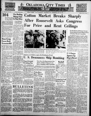 Oklahoma City Times (Oklahoma City, Okla.), Vol. 52, No. 60, Ed. 4 Wednesday, July 30, 1941
