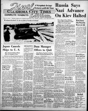 Oklahoma City Times (Oklahoma City, Okla.), Vol. 52, No. 64, Ed. 4 Monday, August 4, 1941