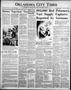 Newspaper: Oklahoma City Times (Oklahoma City, Okla.), Vol. 52, No. 66, Ed. 2 We…