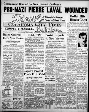 Oklahoma City Times (Oklahoma City, Okla.), Vol. 52, No. 84, Ed. 4 Wednesday, August 27, 1941