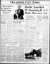 Thumbnail image of item number 1 in: 'Oklahoma City Times (Oklahoma City, Okla.), Vol. 52, No. 94, Ed. 2 Monday, September 8, 1941'.