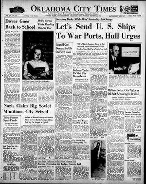 Oklahoma City Times (Oklahoma City, Okla.), Vol. 52, No. 131, Ed. 3 Tuesday, October 21, 1941
