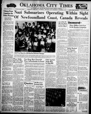 Oklahoma City Times (Oklahoma City, Okla.), Vol. 52, No. 144, Ed. 3 Wednesday, November 5, 1941