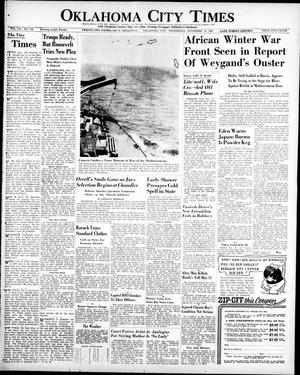 Oklahoma City Times (Oklahoma City, Okla.), Vol. 52, No. 156, Ed. 3 Wednesday, November 19, 1941