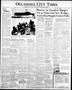 Newspaper: Oklahoma City Times (Oklahoma City, Okla.), Vol. 52, No. 160, Ed. 3 M…