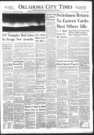 Oklahoma City Times (Oklahoma City, Okla.), Vol. 61, No. 313, Ed. 1 Tuesday, February 6, 1951