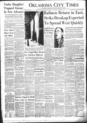 Oklahoma City Times (Oklahoma City, Okla.), Vol. 61, No. 313, Ed. 4 Tuesday, February 6, 1951