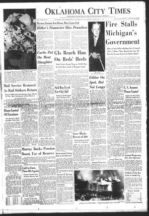 Oklahoma City Times (Oklahoma City, Okla.), Vol. 62, No. 3, Ed. 1 Friday, February 9, 1951