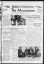 Thumbnail image of item number 1 in: 'The Mountaineer (Wilburton, Okla.), Vol. 33, No. 8, Ed. 1 Tuesday, December 13, 1960'.