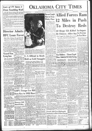 Oklahoma City Times (Oklahoma City, Okla.), Vol. 62, No. 14, Ed. 3 Thursday, February 22, 1951