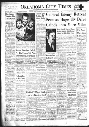 Oklahoma City Times (Oklahoma City, Okla.), Vol. 62, No. 26, Ed. 4 Thursday, March 8, 1951