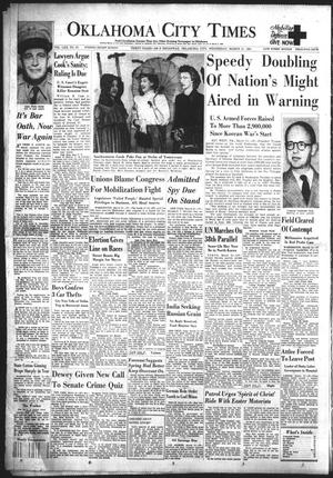 Oklahoma City Times (Oklahoma City, Okla.), Vol. 62, No. 37, Ed. 4 Wednesday, March 21, 1951