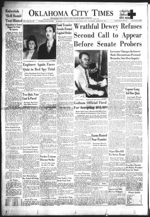Oklahoma City Times (Oklahoma City, Okla.), Vol. 62, No. 38, Ed. 4 Thursday, March 22, 1951