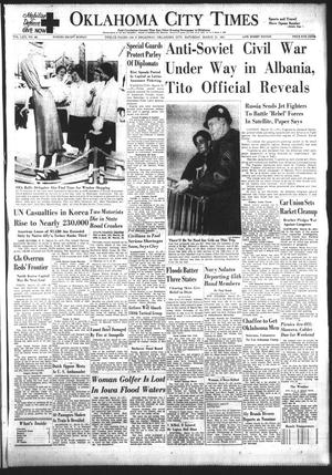 Oklahoma City Times (Oklahoma City, Okla.), Vol. 62, No. 46, Ed. 4 Saturday, March 31, 1951