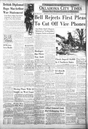 Oklahoma City Times (Oklahoma City, Okla.), Vol. 62, No. 52, Ed. 2 Saturday, April 7, 1951