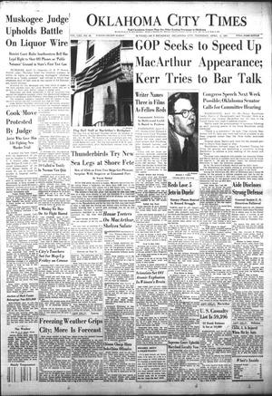 Oklahoma City Times (Oklahoma City, Okla.), Vol. 62, No. 56, Ed. 1 Thursday, April 12, 1951