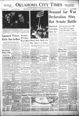 Oklahoma City Times (Oklahoma City, Okla.), Vol. 62, No. 61, Ed. 1 Wednesday, April 18, 1951