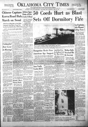 Oklahoma City Times (Oklahoma City, Okla.), Vol. 62, No. 70, Ed. 1 Saturday, April 28, 1951