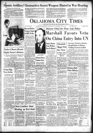 Oklahoma City Times (Oklahoma City, Okla.), Vol. 62, No. 80, Ed. 1 Thursday, May 10, 1951