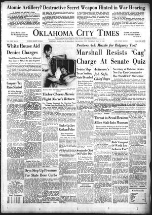 Oklahoma City Times (Oklahoma City, Okla.), Vol. 62, No. 80, Ed. 4 Thursday, May 10, 1951