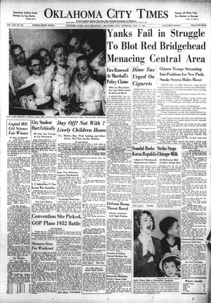 Oklahoma City Times (Oklahoma City, Okla.), Vol. 62, No. 82, Ed. 4 Saturday, May 12, 1951