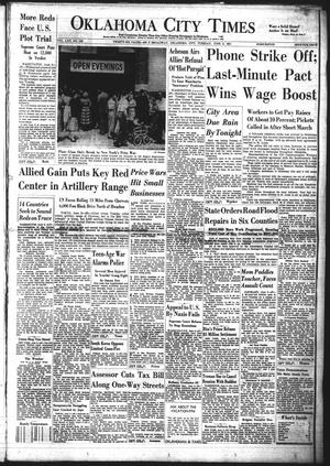 Oklahoma City Times (Oklahoma City, Okla.), Vol. 62, No. 102, Ed. 3 Tuesday, June 5, 1951