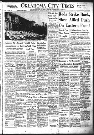 Oklahoma City Times (Oklahoma City, Okla.), Vol. 62, No. 110, Ed. 4 Thursday, June 14, 1951