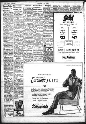 Oklahoma City Times (Oklahoma City, Okla.), Vol. 62, No. 120, Ed. 4 Tuesday, June 26, 1951