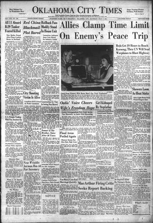 Oklahoma City Times (Oklahoma City, Okla.), Vol. 62, No. 130, Ed. 4 Saturday, July 7, 1951