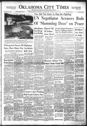Oklahoma City Times (Oklahoma City, Okla.), Vol. 62, No. 160, Ed. 4 Saturday, August 11, 1951