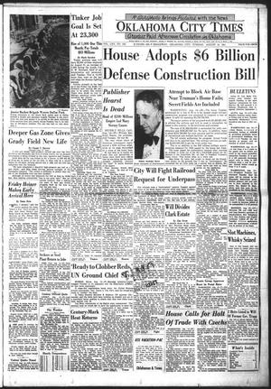 Oklahoma City Times (Oklahoma City, Okla.), Vol. 62, No. 162, Ed. 2 Tuesday, August 14, 1951