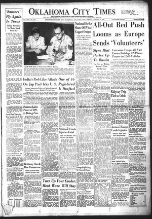 Oklahoma City Times (Oklahoma City, Okla.), Vol. 62, No. 173, Ed. 4 Monday, August 27, 1951